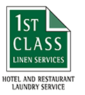 1st class linen services logo